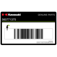 KAWASAKI Onderste kuip sticker, linkerzijde 56077-1375