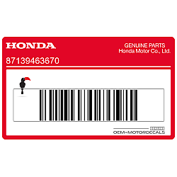 High altitude operation warning label