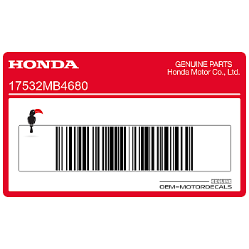 Emblème de réservoir, côté gauche