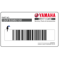 YAMAHA Seitenverkleidung Aufkleber, Linke Seite 1S0-F8398-01-00