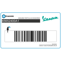 VESPA Adesivo pannello laterale, lato sinistro 65652400A1
