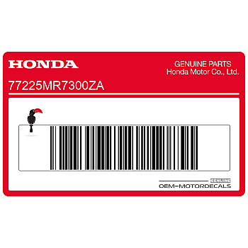 Adesivo carena inferiore, lato sinistro