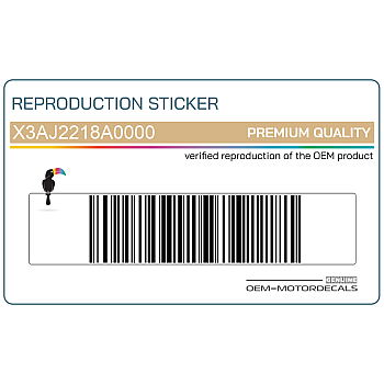 Adesivo Emblema Forcellone