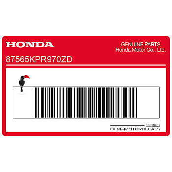 Color code identification label - Type 7