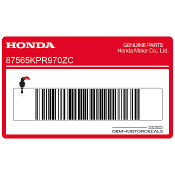 Color code identification label - Type 6