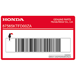 Kleur type 1 decoratieve sticker