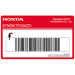 Kleur type 4 decoratieve sticker