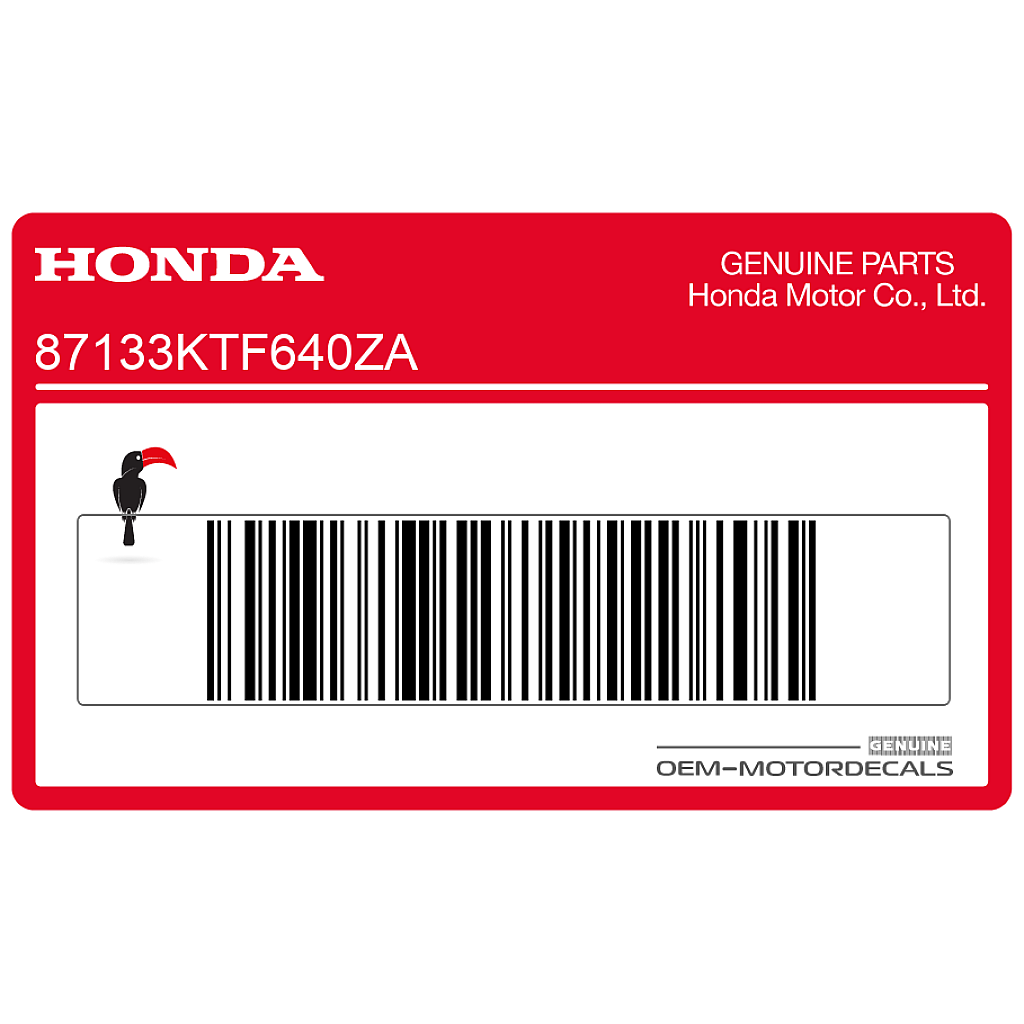 Honda-87133KTF640ZA