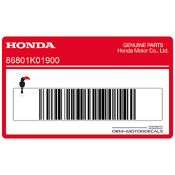 Emblema Honda escudo de piernas