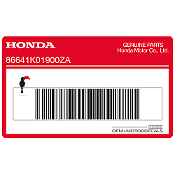 Front cowling Honda emblem
