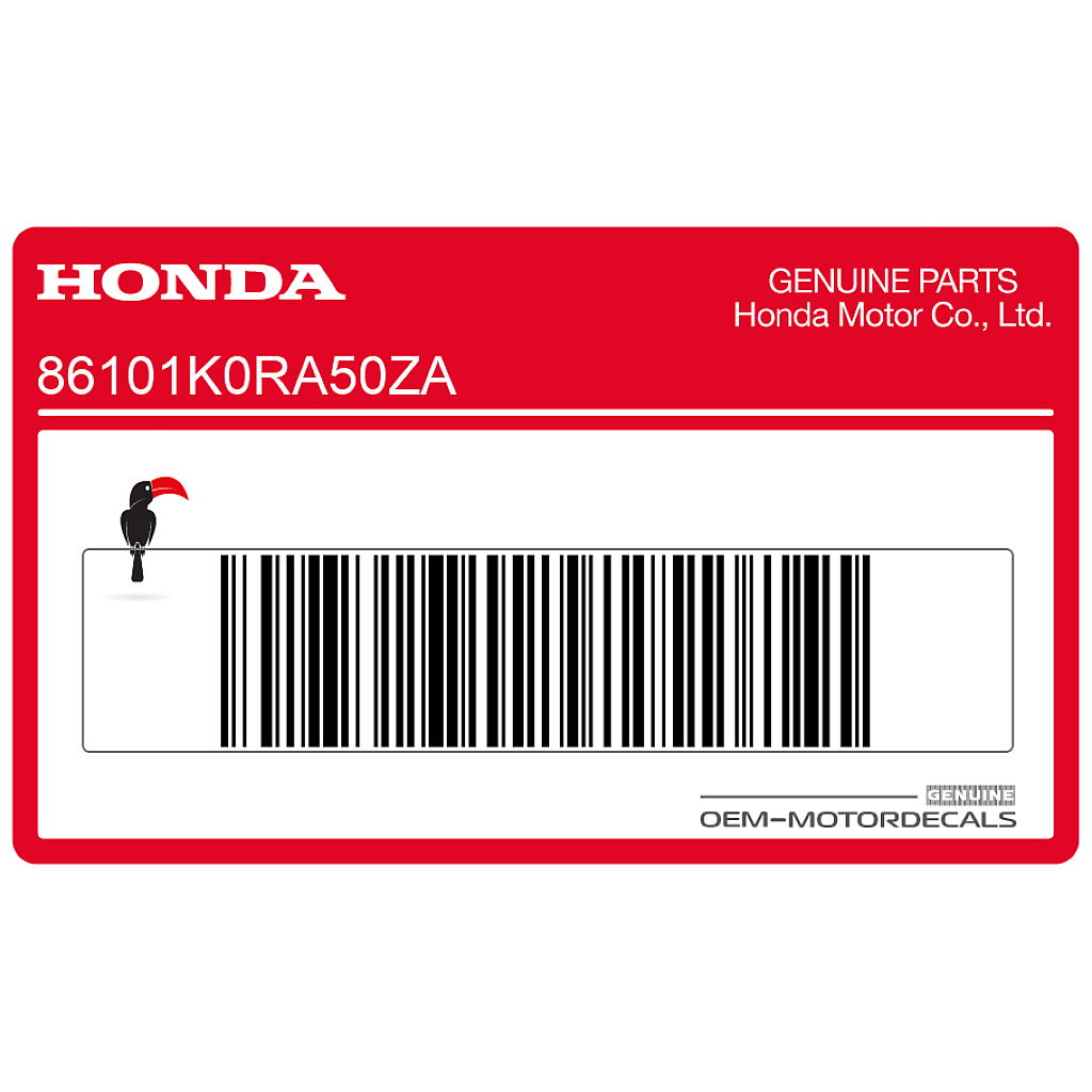 Honda-86101K0RA50ZA