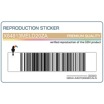 Juego de pegatinas para panel lateral , lado derecho
