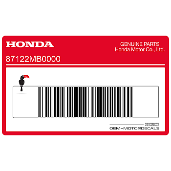 Emblème de réservoir, côté gauche