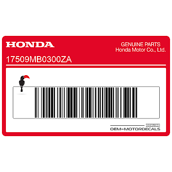 Autocollant bande de réservoir, côté gauche