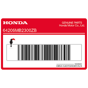 Brandstoftank embleem, linkerzijde