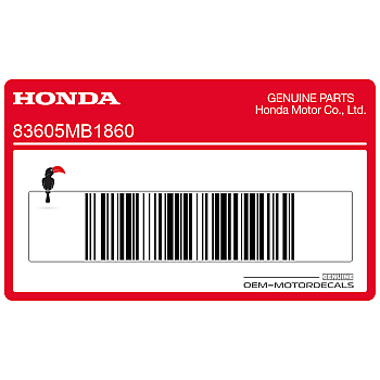 Side cover decal