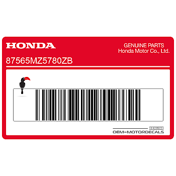 Etiqueta informativa de código de color tipo 6