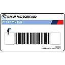 Warranty information label