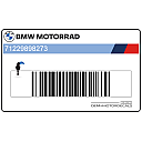 Noise regulation instruction label
