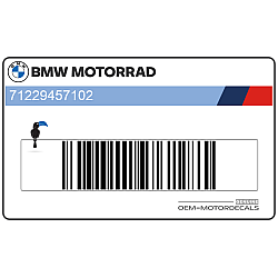 Naklejka ostrzegawcza dotycząca paliwa