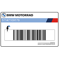 BMW Adesivo codone posteriore, lato sinistro 51147109179