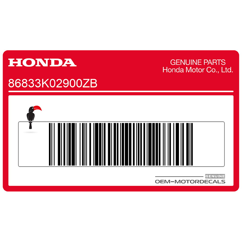 Honda-86833K02900ZB