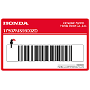 Tank HONDA embleem