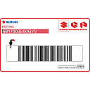 Emblemat na błotnik tylny RM85, prawa strona