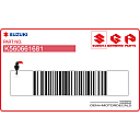 RM-Z250 radiateurbekleding sticker, rechterkant