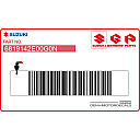 Emblema carena inferiore, lato sinistro