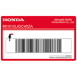 Emblema logo HONDA convogliatore