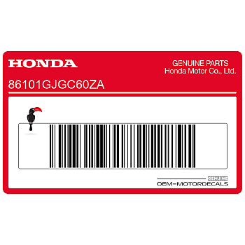 Emblema HONDA convogliatore radiatore