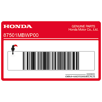 Frame registered number plate