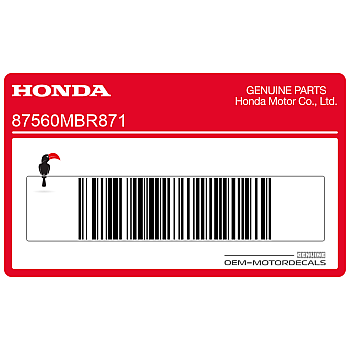 Drive chain warning label