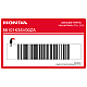 Emblema HONDA per carenatura Honda PCX125 OEM 86101K35V00ZA