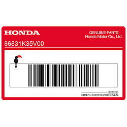 Emblema PCX carenatura posteriore destra, lato destro