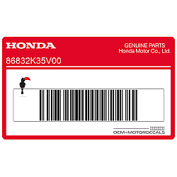 Emblema carenatura PCX, lato sinistro
