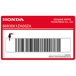 Emblema de carenado lateral PCX Honda