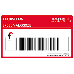 Caution label