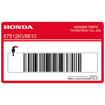 Frame loading label