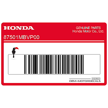 Frame caution label