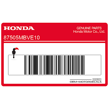 Frame caution label