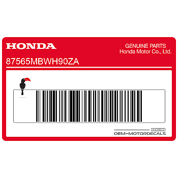 Caution label graphic