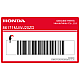 Honda-86171MJWJ20ZD