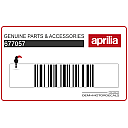 Linker Frontschild Aprilia SR Aufkleber, linke Seite