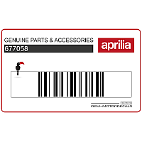 APRILIA Front shield Aufkleber, rechte Seite 677058