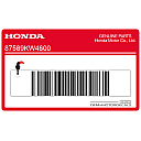 Warnhinweis-Aufkleber Scheinwerfer