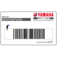 YAMAHA Seitenverkleidungsaufkleber 5WX-F4267-S0-00