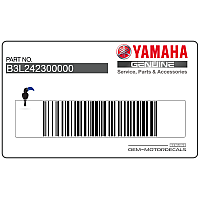 YAMAHA Set di adesivi carenatura e cupolino YZF-R1 B3L-24230-00-00