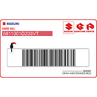 SUZUKI Tankstickerset 6811001D203VT
